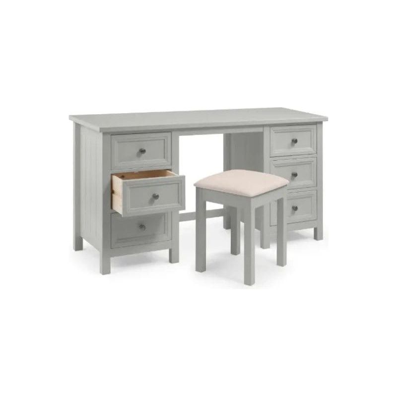 Maine Dressing Stool - Wood Velvet