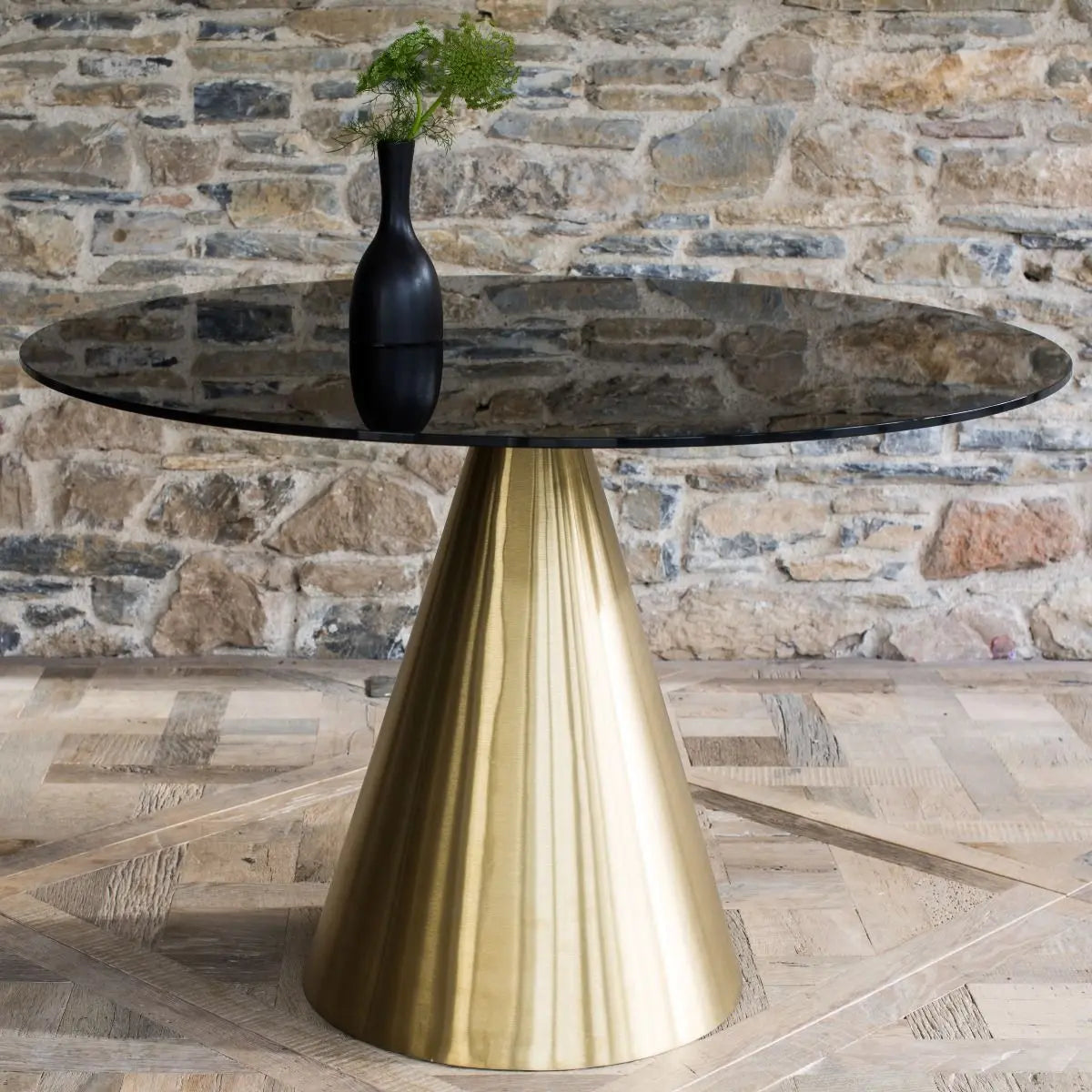 Oscar Round Dining Tables By Gillmore - Wood Velvet