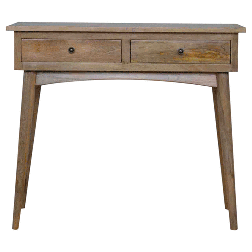 Hallway 2 Drawer Console Table - Wood Velvet