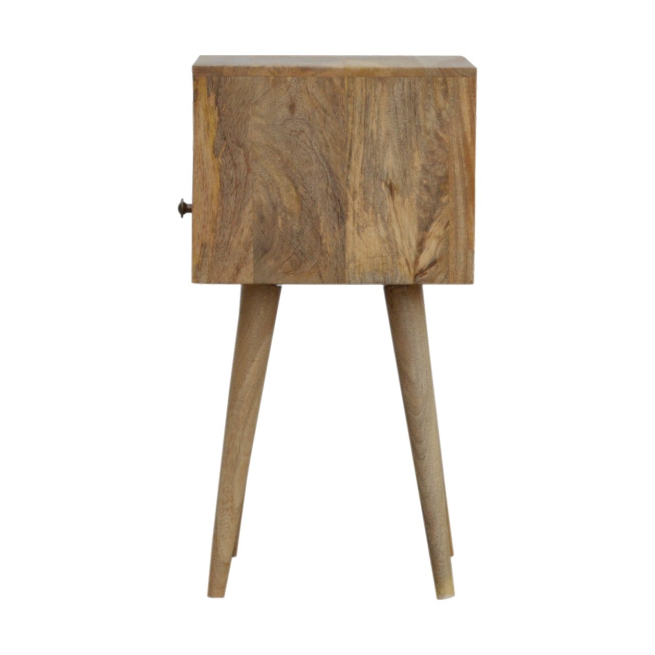 Mini Oak Bedside Table - Wood Velvet