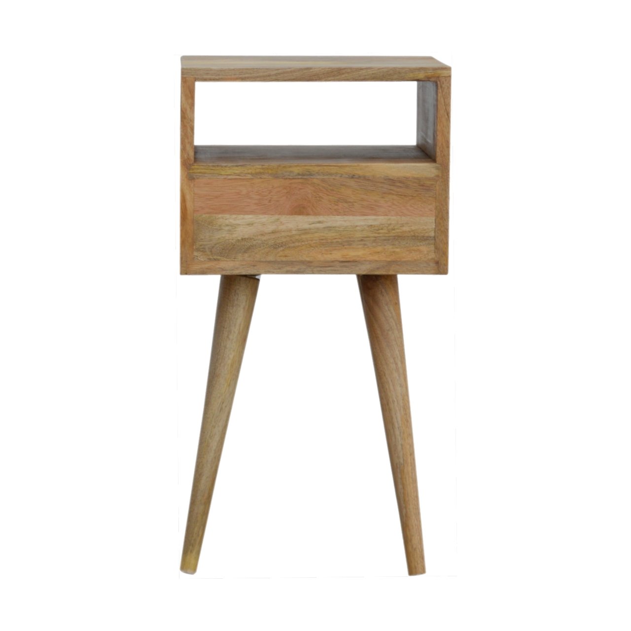 Mini Oak Bedside Table - Wood Velvet