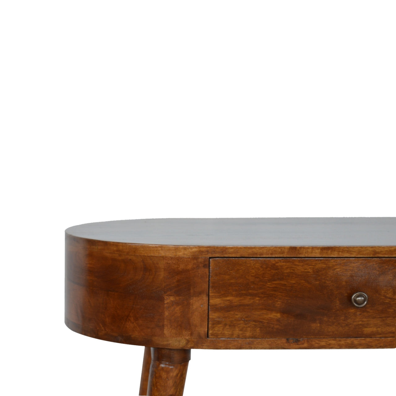 Albion Chestnut Console Table - Wood Velvet
