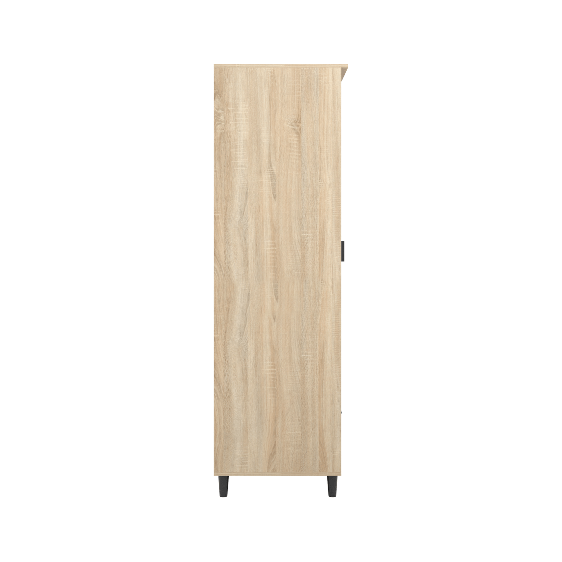 Stockholm Chevron 1 Door Wardrobe - Wood Velvet