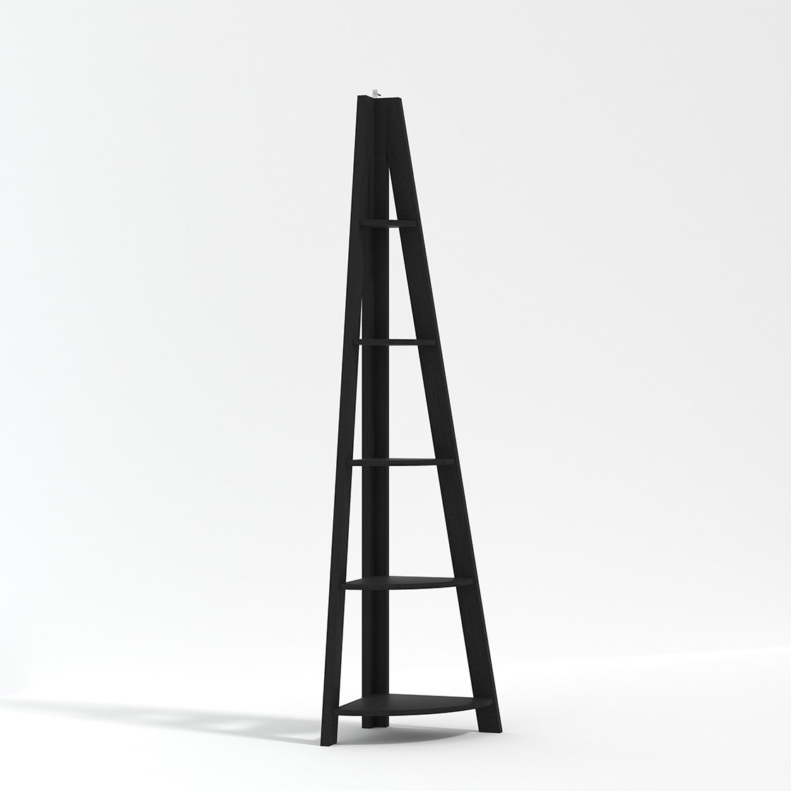 Tiva Ladder Corner Shelving By LPD - Wood Velvet