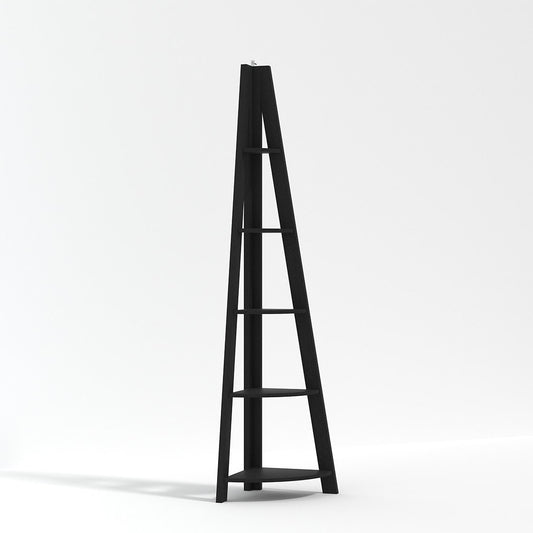 Tiva Ladder Corner Shelving By LPD - Wood Velvet