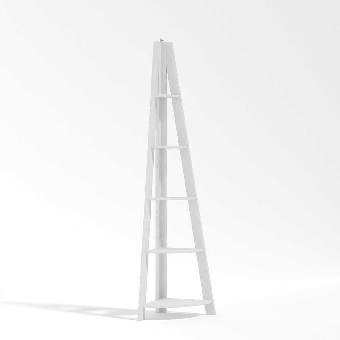 Tiva Ladder Corner Shelving By LPD - Wood Velvet