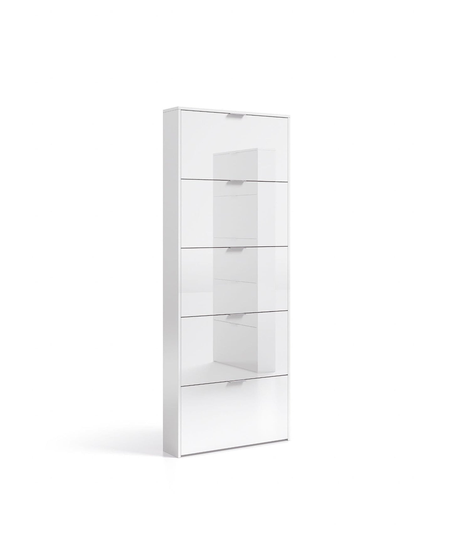 Zappa Shoe Cabinet White Gloss - Wood Velvet