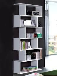 Zing White Gloss Bookcase - Wood Velvet