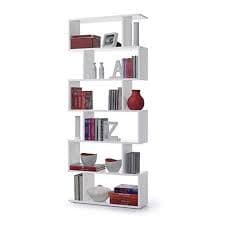 Zing White Gloss Bookcase - Wood Velvet