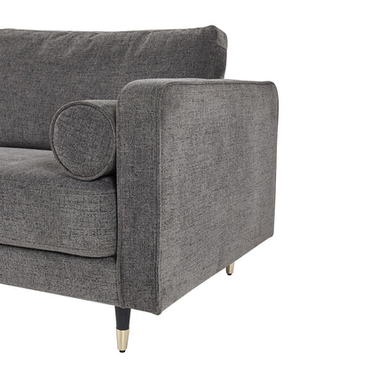 Hampton Grey Large Sofa By Hill Interiors