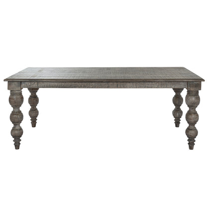 British Design Solid Mango Wood Rectangular Dining Table | Rutland Collection | Hill Interiors |