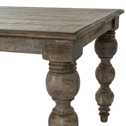 British Design Solid Mango Wood Rectangular Dining Table | Rutland Collection | Hill Interiors |