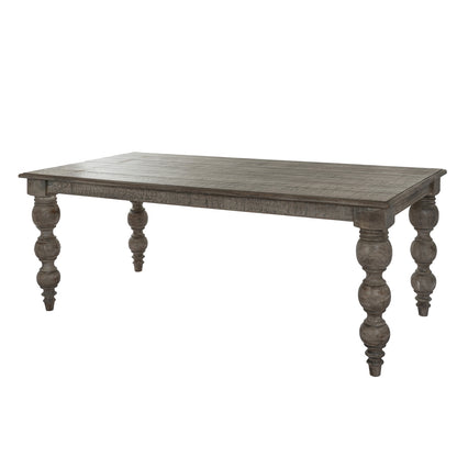 British Design Solid Mango Wood Rectangular Dining Table | Rutland Collection | Hill Interiors |