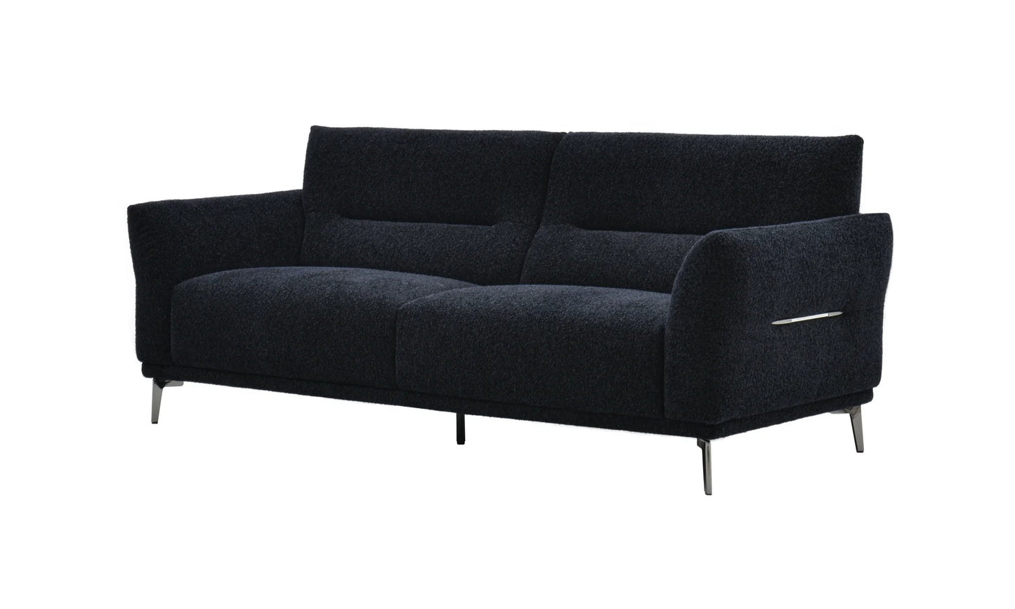 Luxury Black Boucle Fabric Sofa Range | Albany | Furnish365 - Wood Velvet