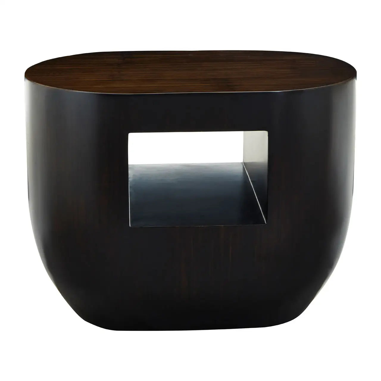 Urban Curve Bamboo Side Table | Understated Design