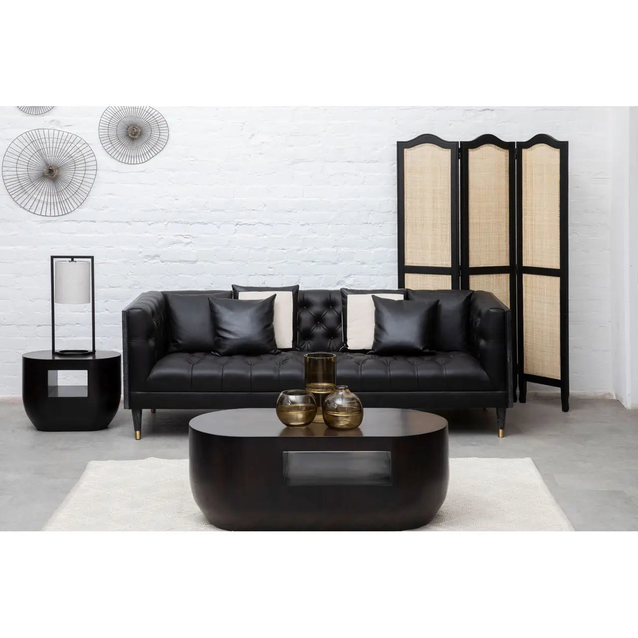 Urban Curve Bamboo Side Table | Understated Design