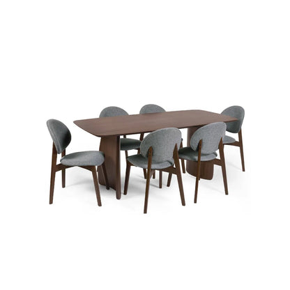 Rectangular Walnut Dining Table | Artemis | Julian Bowen
