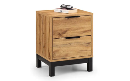 Julian Bowen Bali 2 Drawer Bedside Table