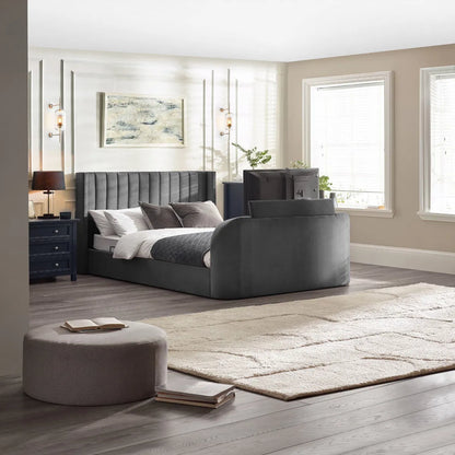 Winged Ottoman Storage TV Bed | Clara | Julian Bowen |