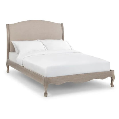 Julian Bowen Camille Limed Oak French Design King size Bed