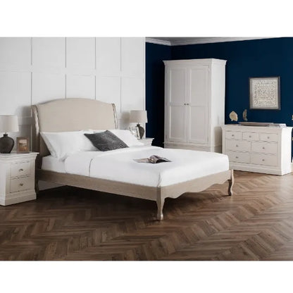 Julian Bowen Camille Limed Oak French Design S/King Bed