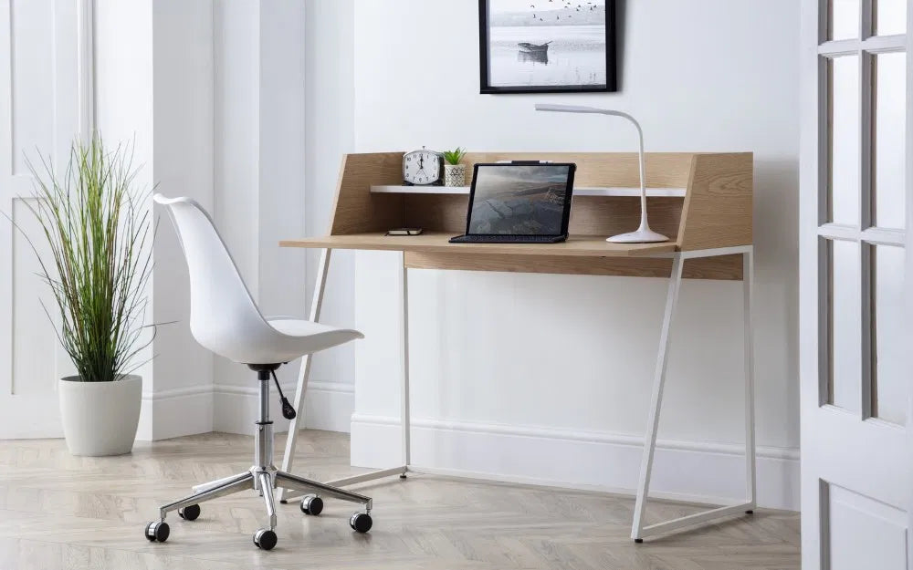 Julian Bowen Super Sleek Office Chair | Erika | - Wood Velvet