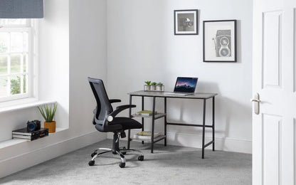 Julian Bowen Ergonomic Office Chair | Imola - Wood Velvet