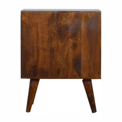 Solid Mango Wood Sunrise Cabinet In Warm Chestnut | Artisan Range | Wood Velvet