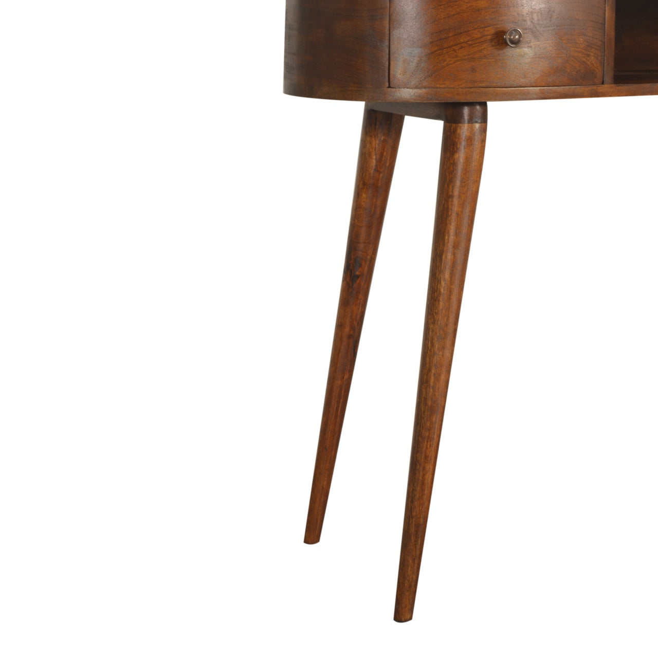 Chestnut Wave Writing Desk - Wood Velvet