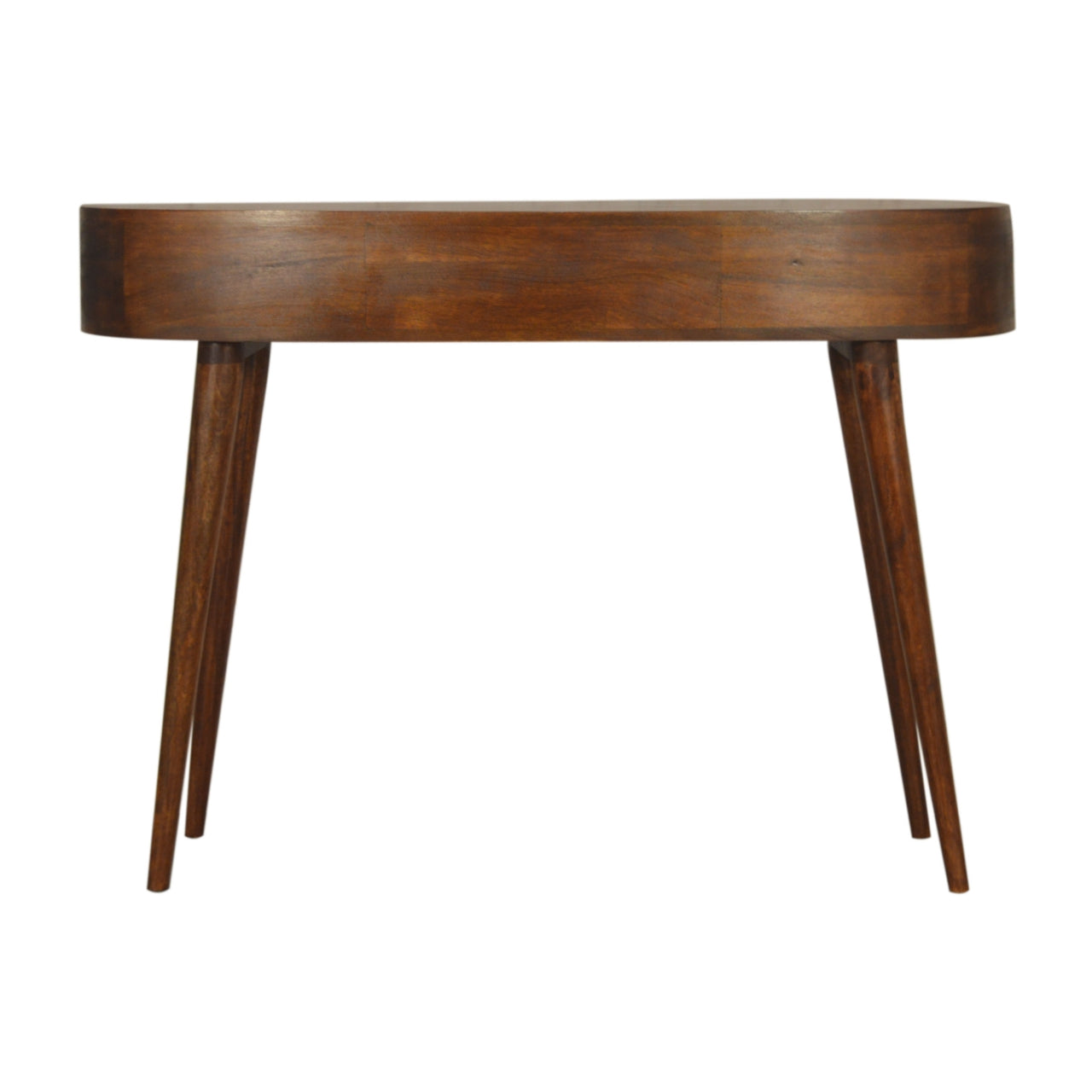 Chestnut Wave Writing Desk - Wood Velvet