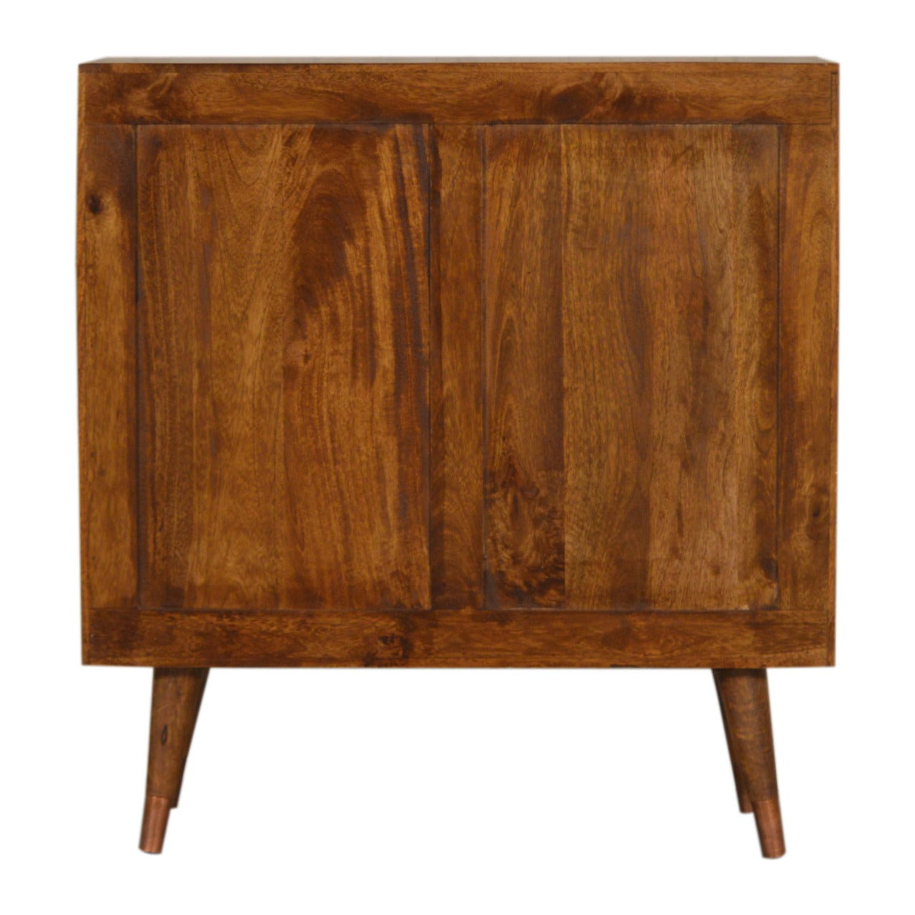 Copper-dust 3-Drawer Chest - Wood Velvet
