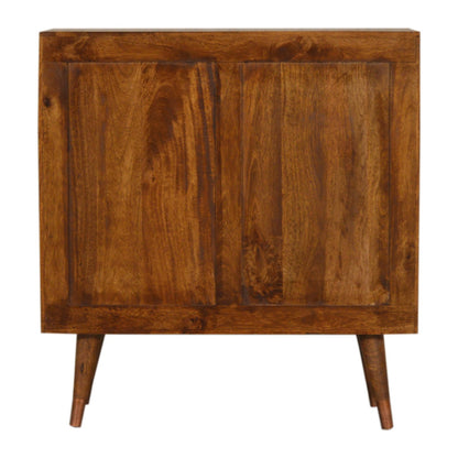 Copper-dust 3-Drawer Chest - Wood Velvet