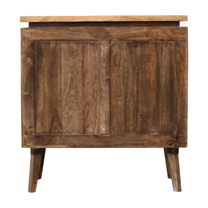 Platform Cabinet - Wood Velvet