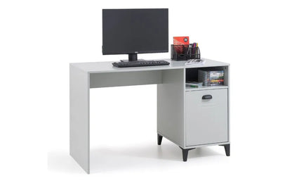 Julian Bowen Industrial Style Metal Look Locker Desk | Lakers Range - Wood Velvet