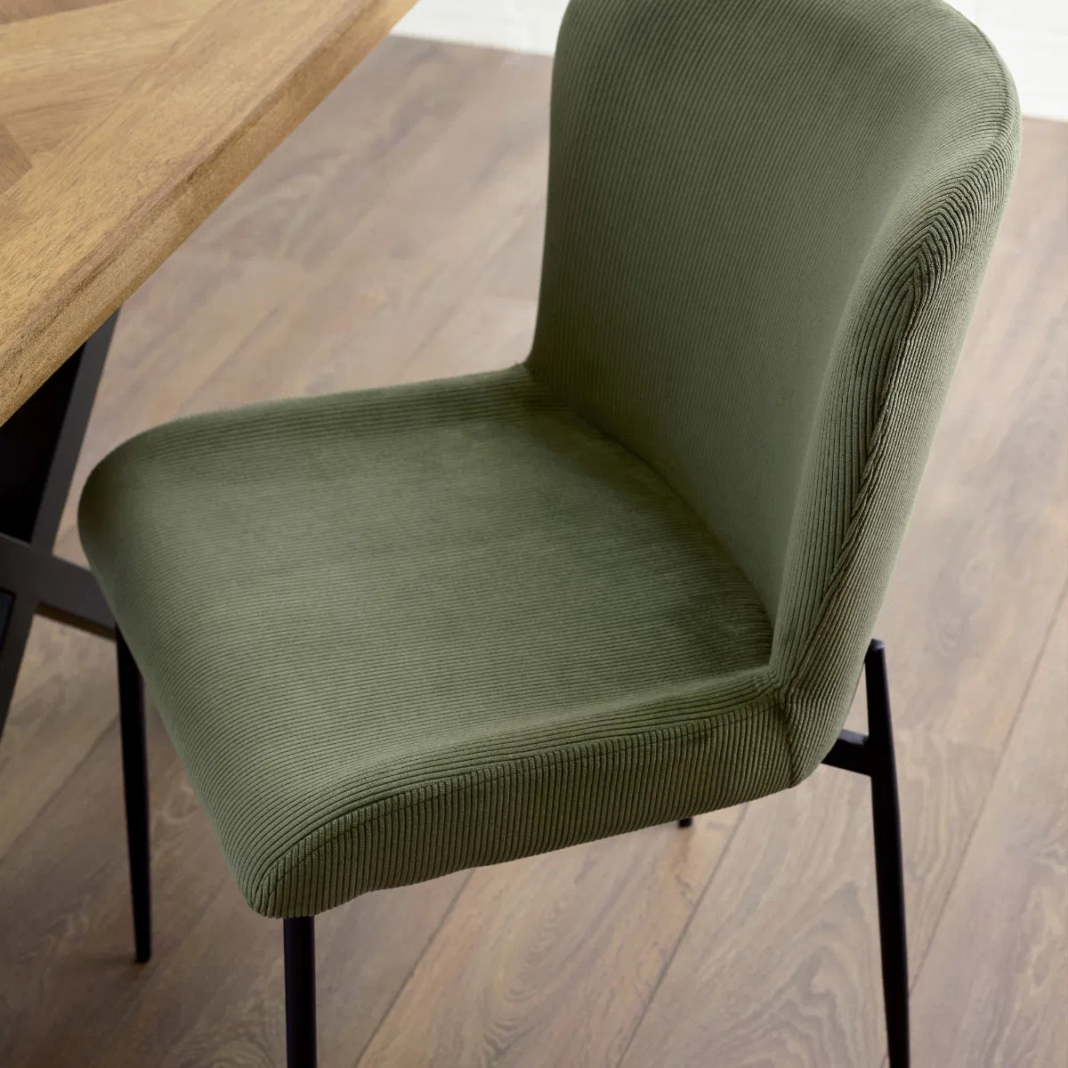 Julian Bowen Leonie Dining Chair in Green or Grey