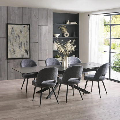 Extending Ceramic Dining Table | Osaka | Julian Bowen