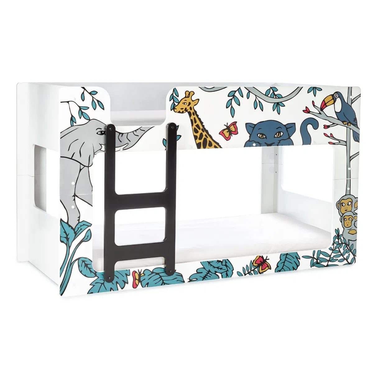 Julian Bowen 'Animal Safari' Kids Bunk Bed - Wood Velvet