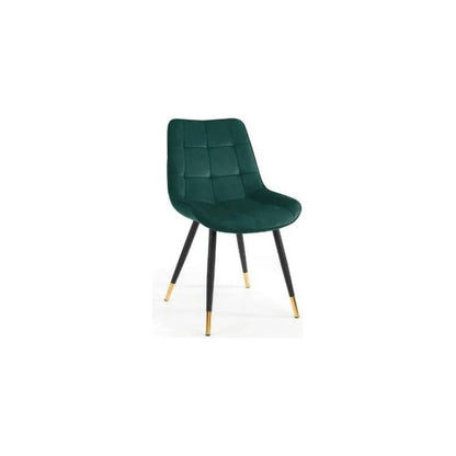 Hadid Velvet Dining Chair - Wood Velvet