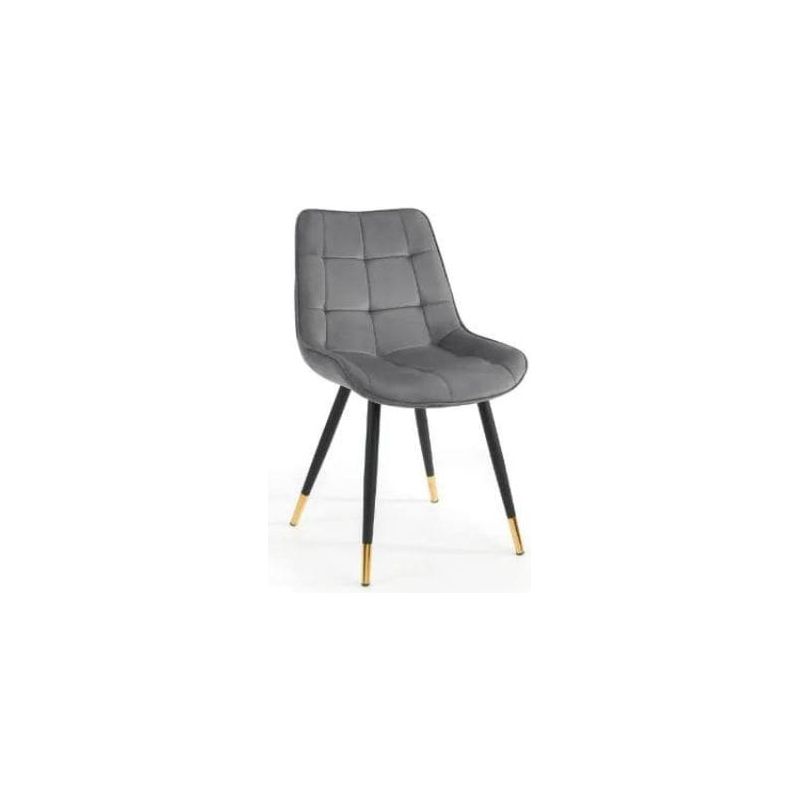 Hadid Velvet Dining Chair - Wood Velvet