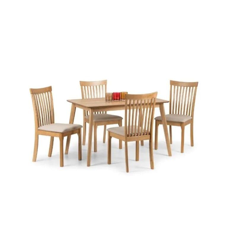 Ibsen Light Oak Dining Chair - Wood Velvet