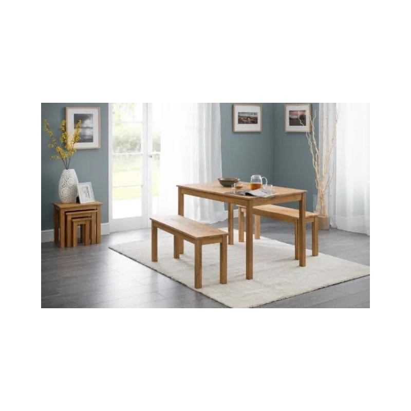 Coxes Rectangular Dining Table - Wood Velvet