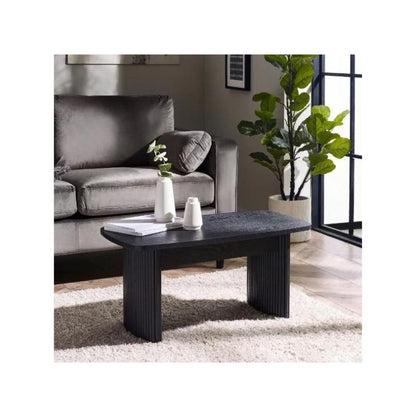 Saint Louis Compact Fluted Coffee Table - Wood Velvet