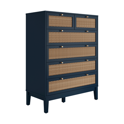 Bordeaux Oak Chest Of Drawers - Wood Velvet