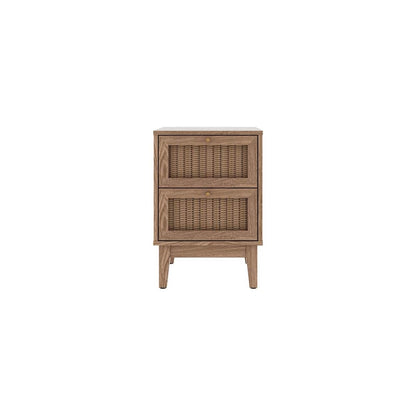 Bordeaux Oak Bedside Cabinet - Wood Velvet