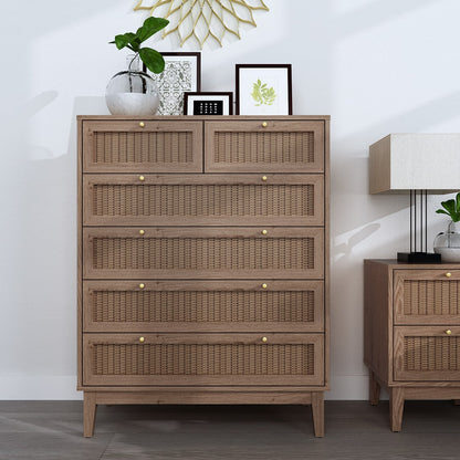 Bordeaux Oak Chest Of Drawers - Wood Velvet