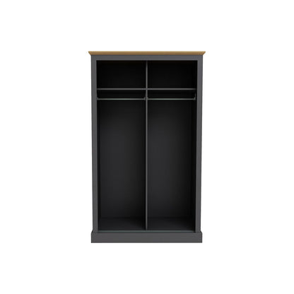 Devonshire Double Sliding Wardrobe - Wood Velvet