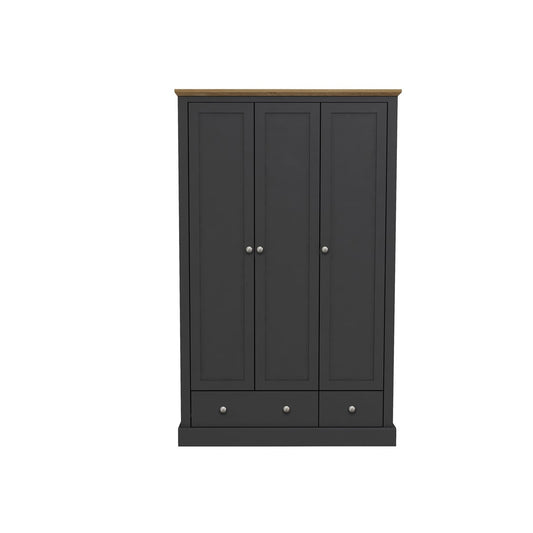 Devonshire Triple Wardrobe - Wood Velvet