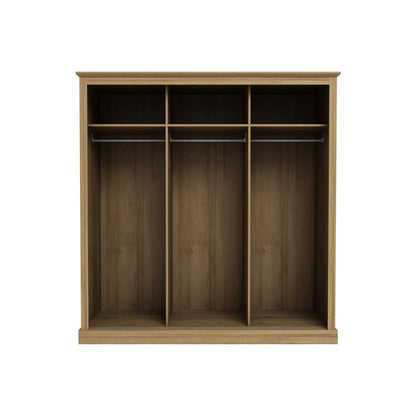 Devonshire Triple Sliding Wardrobe - Wood Velvet