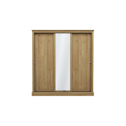 Devonshire Triple Sliding Wardrobe - Wood Velvet