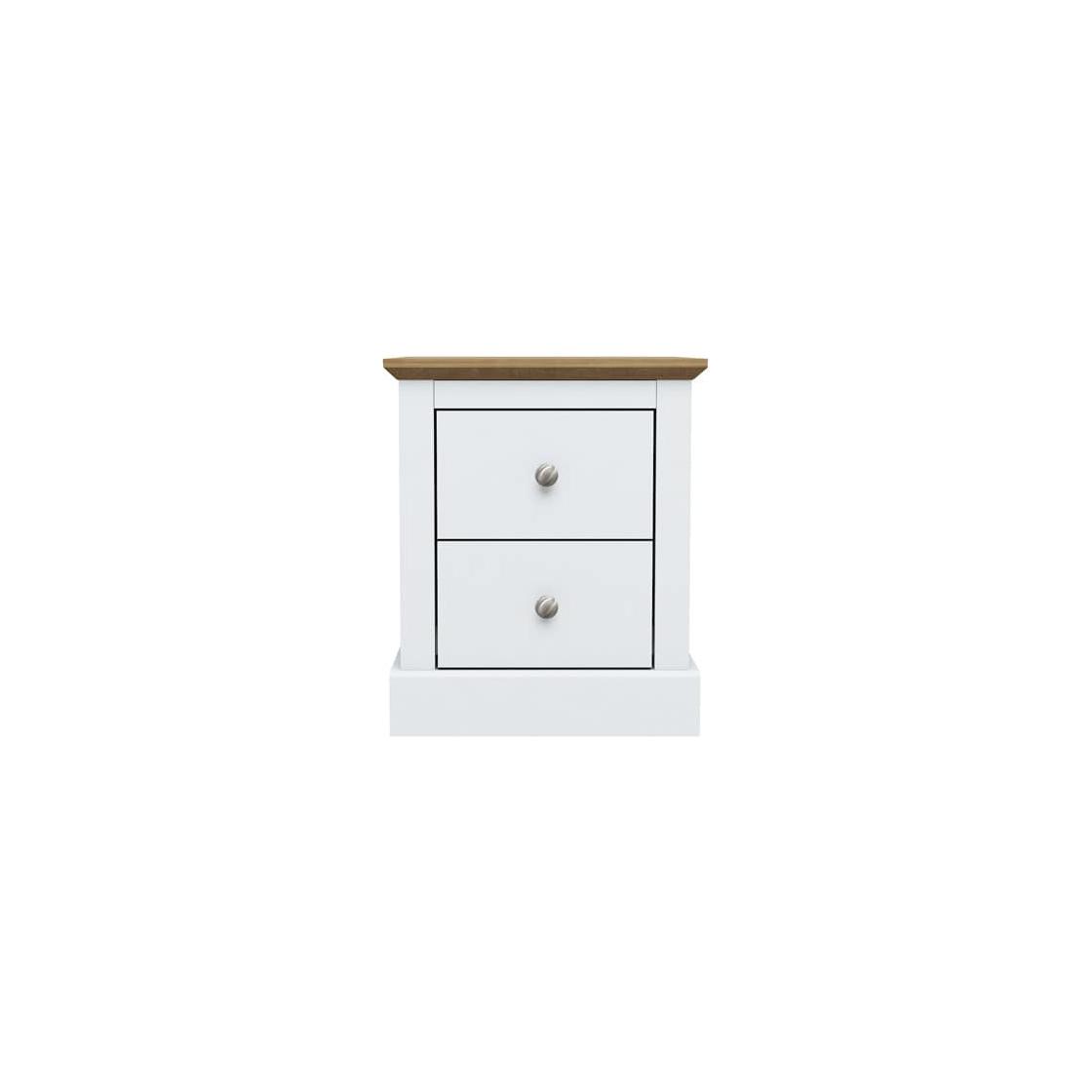 Devonshire Bedside Cabinet - Wood Velvet